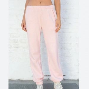 Brandy Melville Light Pink Sweatpants